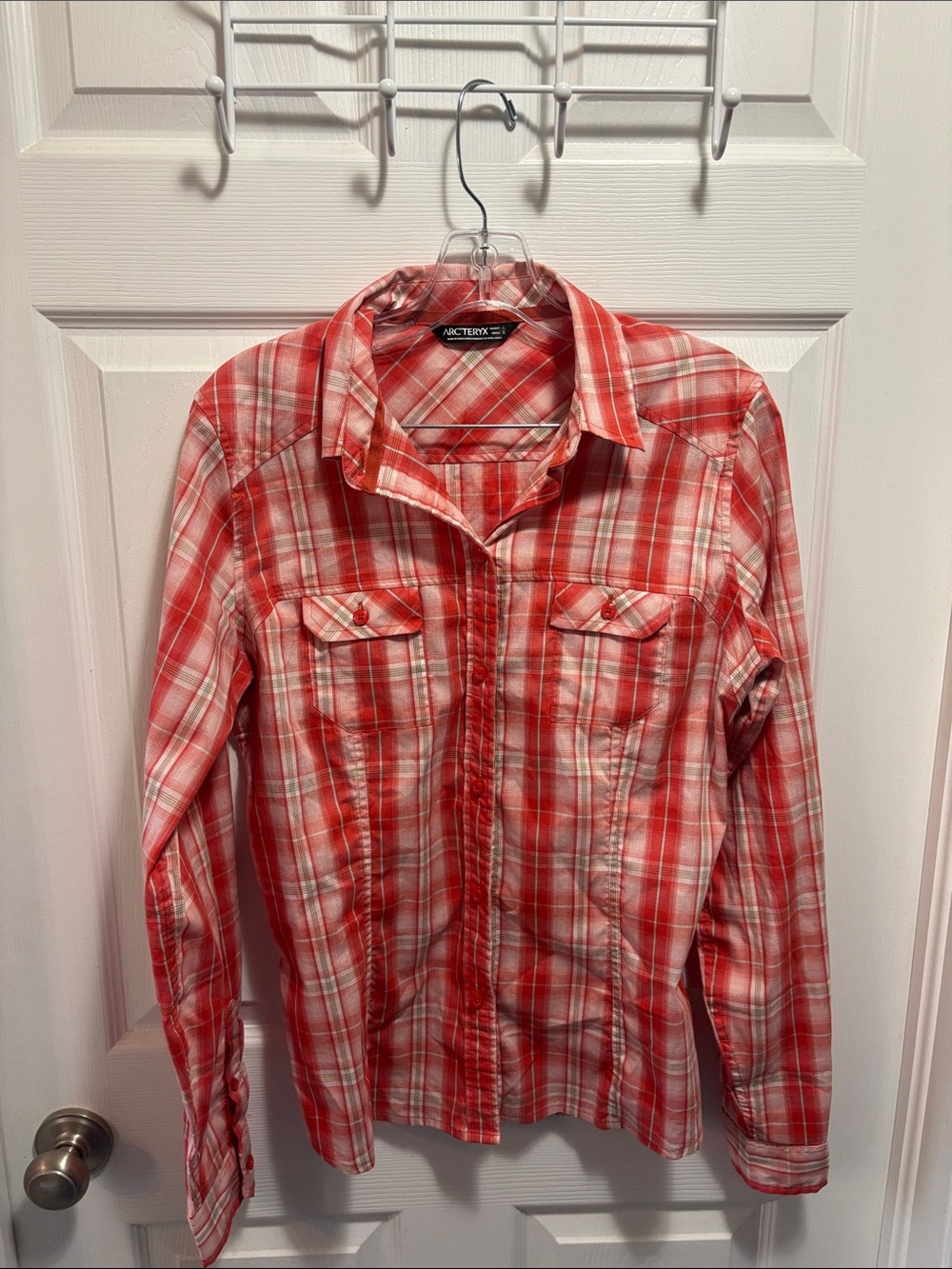 Arc'teryx Plaid Long Sleeve Button-Up Shirt